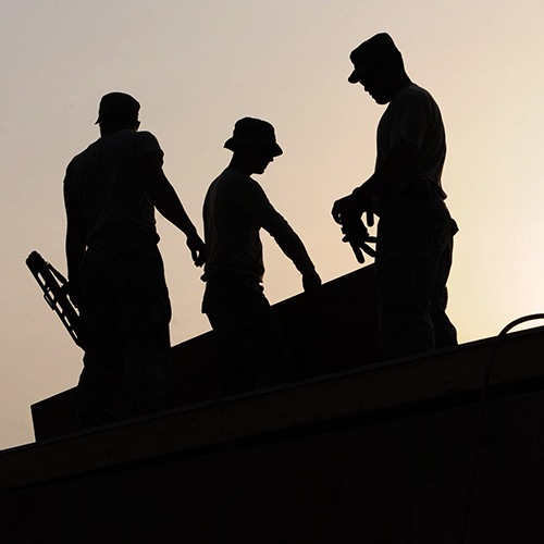 Trabalhadores da construção civil